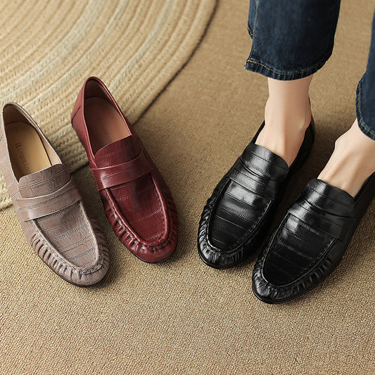 Classic Leather Loafers