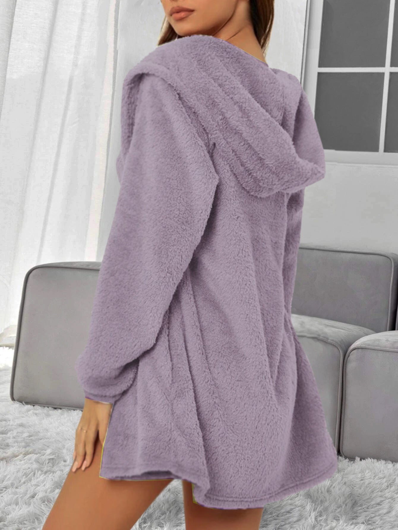 Thickened Hooded Three-piece Set