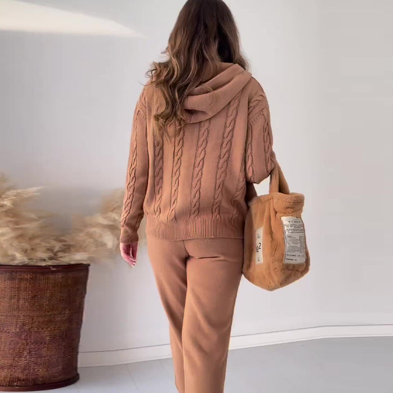 Rope Twist Sweater Suit