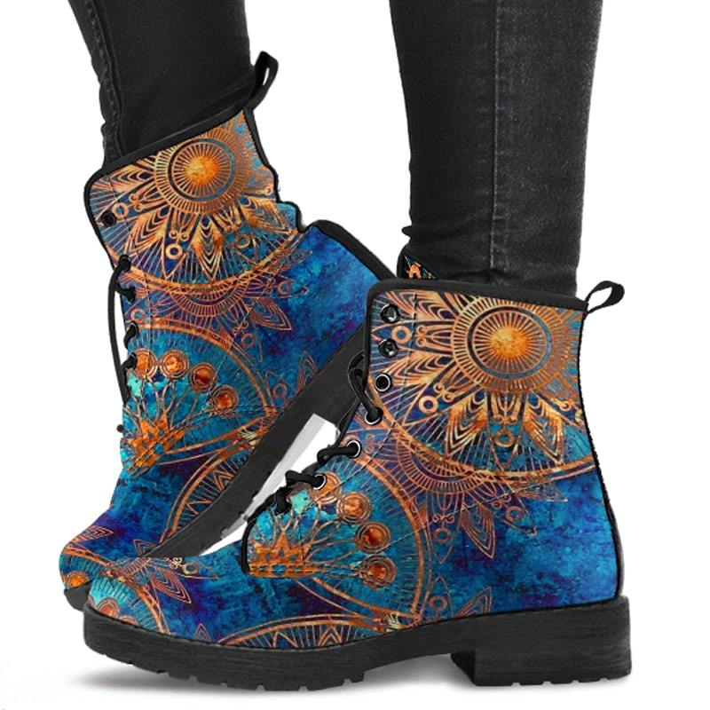 Blue New Moon Boots