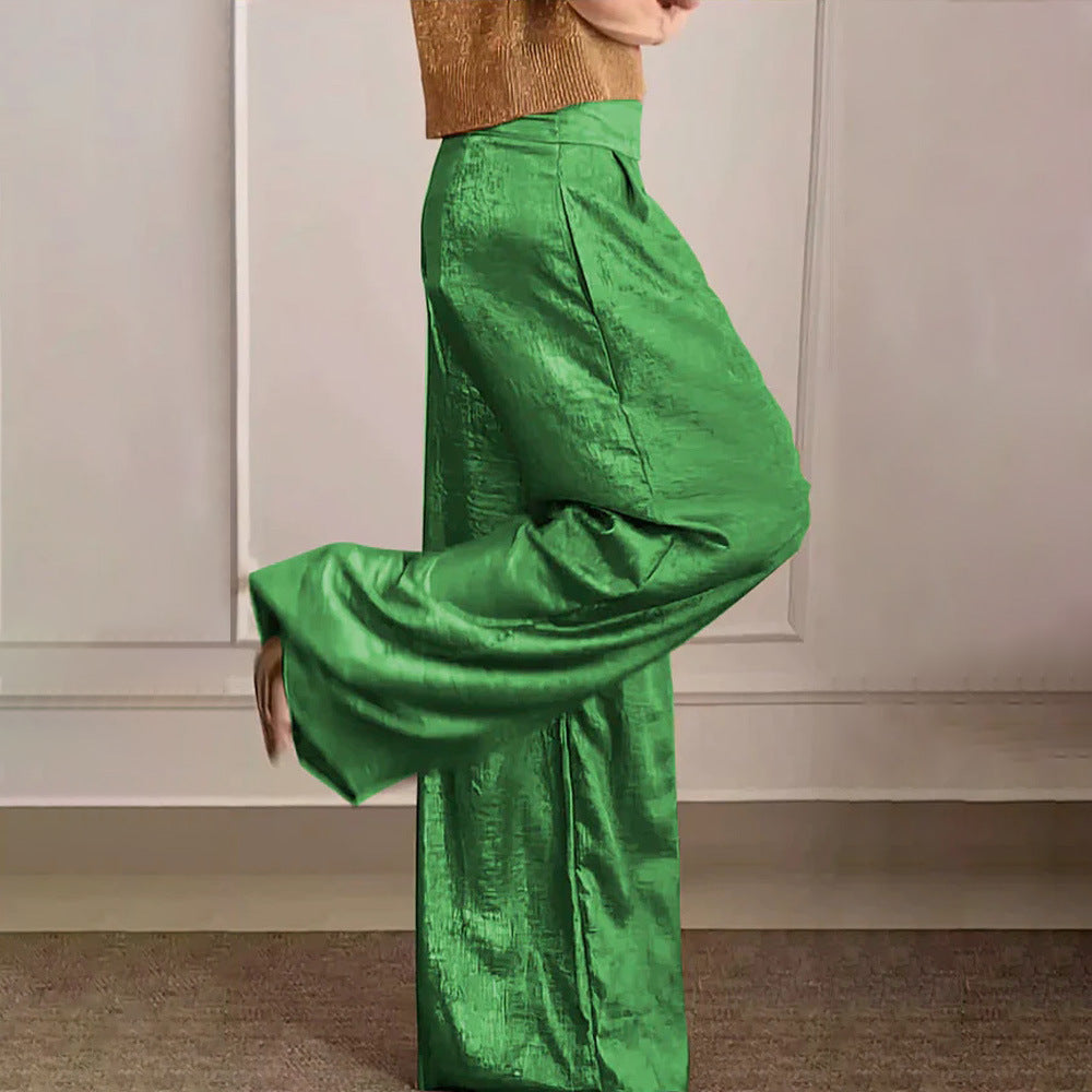 High Waist Wide Leg Pants