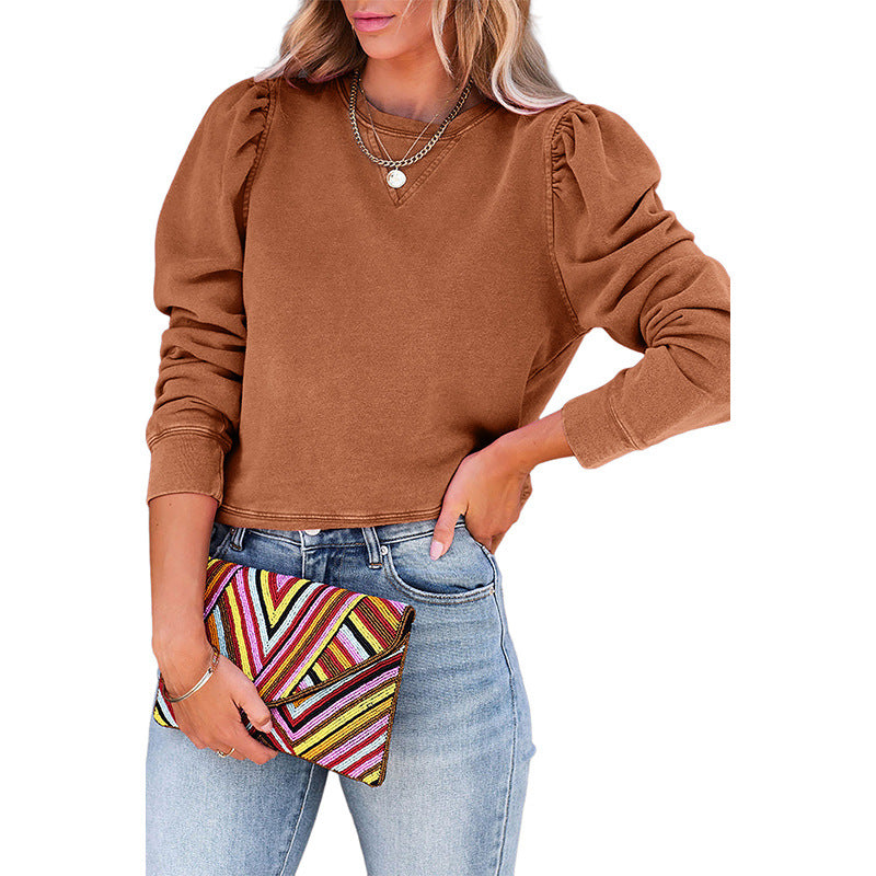 Solid Color Long Sleeve Shirt