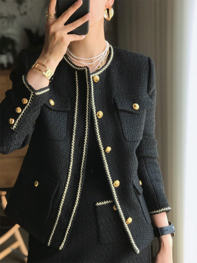 Tweed Skirt Suit