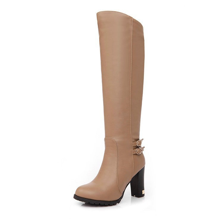 Over-the-knee Boots Women's High Heels