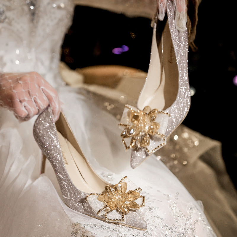 Crystal Bridesmaid Heels