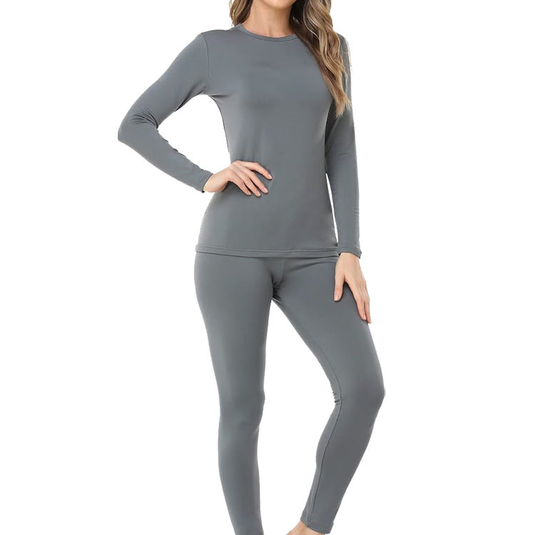 Round Neck Thermal Underwear Suit