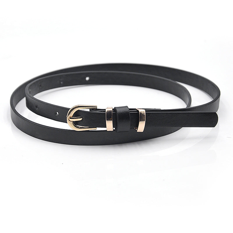 Solid Color Thin Belt