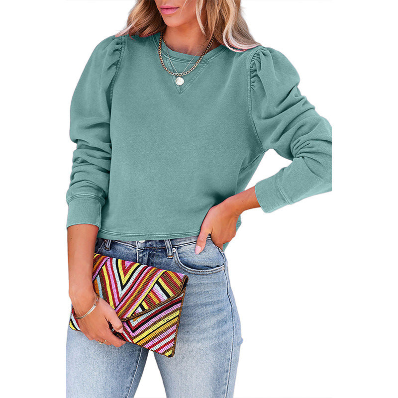 Solid Color Long Sleeve Shirt