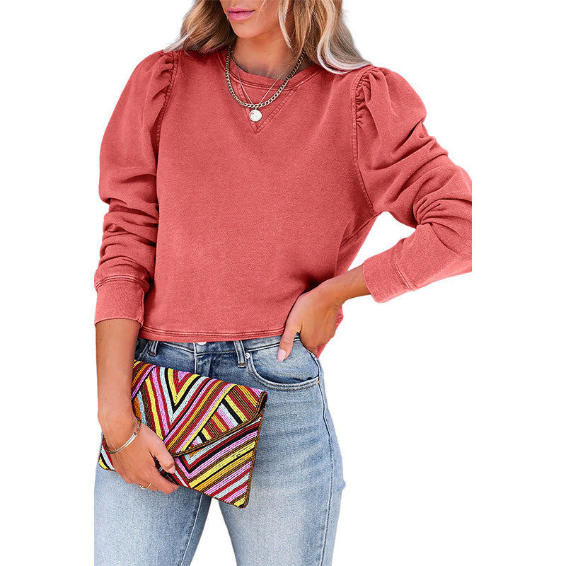 Solid Color Long Sleeve Shirt