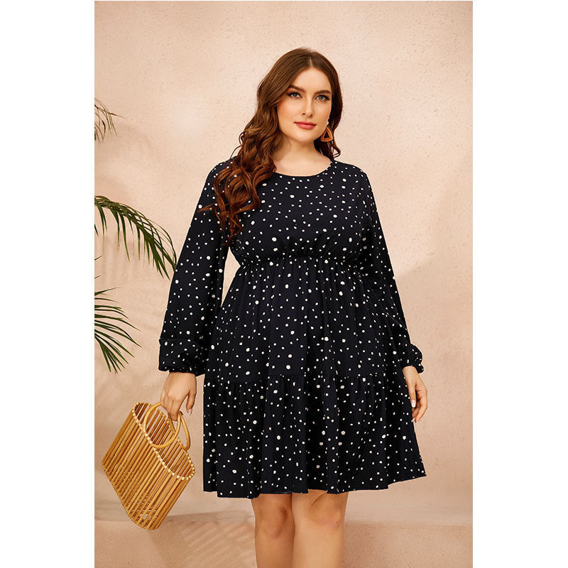 Plus Size Floral Dress