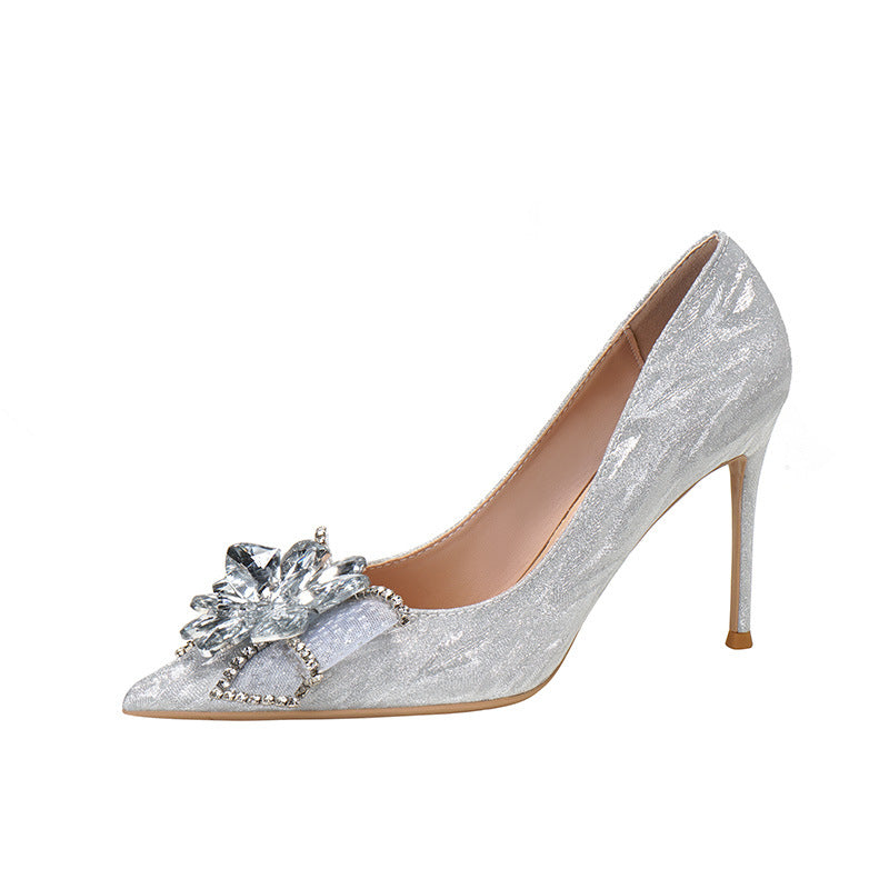 Crystal Bridesmaid Heels