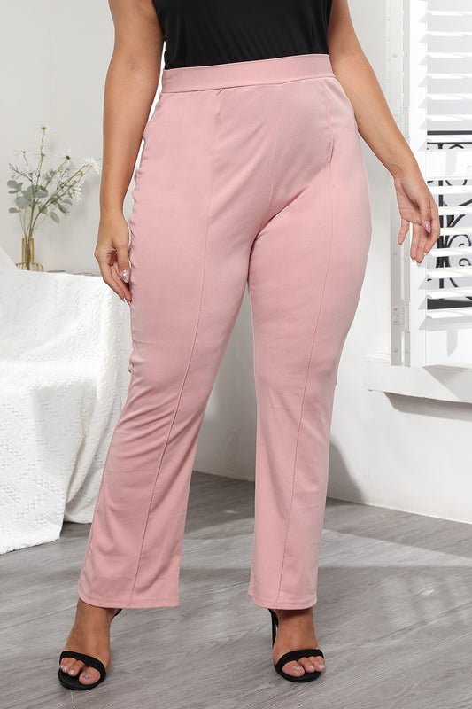 Seamed Detail Plus Pants